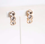 Swarovski Crystal Clip On Earrings - Signed Mint