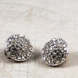 Swarovski Rhinestone Clip On Earrings 