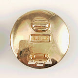 Swarovski Red Rhinestone Earrings - Signed Clip On Vintage