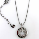 Swarovski Crystal Circle Necklace