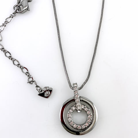 Swarovski Crystal Circle Necklace