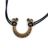 Sweet Romance Lucky Horseshoe Necklace