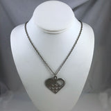 Rune Tennesmed Pewter Heart Necklace Sweden
