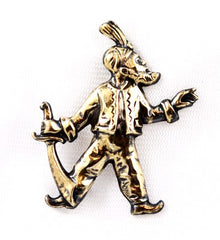 Goldstein and Lustig Sterling Arabian Thief Pin Book Piece
