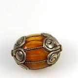 Large Tibetan Copal Amber Beads