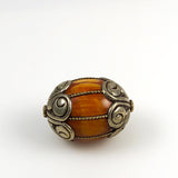 Large Tibetan Copal Amber Beads