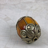 Large Tibetan Copal Amber Beads