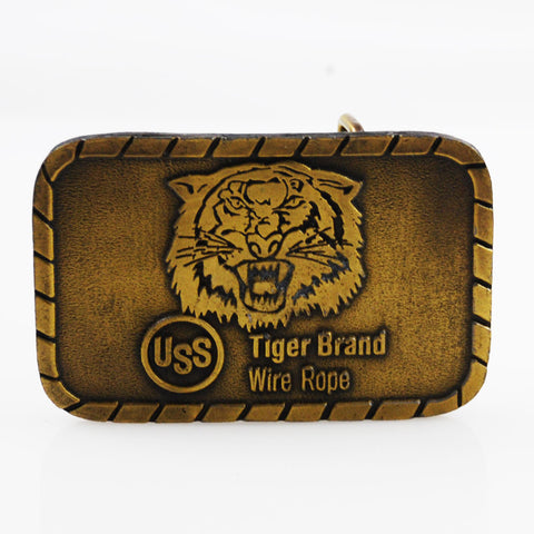 Tiger Brand Wire Rope Brass Belt Buckle
