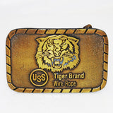 Tiger Brand Wire Rope Brass Belt Buckle