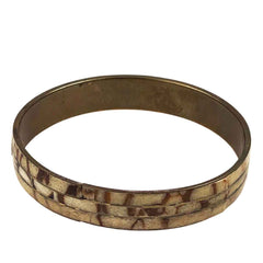 Tiger Coral Bangle Bracelet