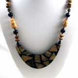 Tiger Coral Necklace Modern Vintage