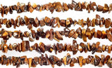Tiger's Eye Gemstone Chip Strand