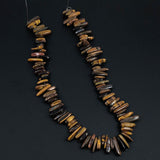 Tiger's Eye Beads Tooth Gemstone