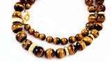 Tiger's Eye Gold Filled Bead Necklace