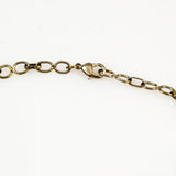 Titanium Druzy Cluster Sterling Necklace Clasp