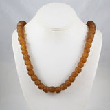 African Recycled Glass Bead Necklace