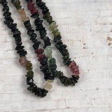 Multi-colored Tourmaline Long Necklace
