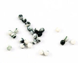 Tree Agate Gemstone Round Beads- 4mm Vintage