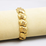 Trifari Gold Wavy Bracelet Vintage