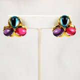 Trifari Jelly Belly Earrings