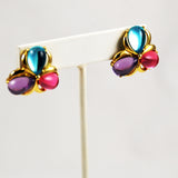 Trifari Jelly Belly Vintage Earrings