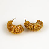 Trifari Gold Vintage Earrings