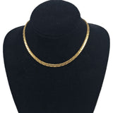 Trifari Gold Choker Necklace Vintage