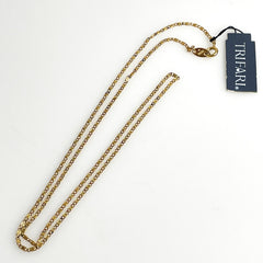 Trifari Gold Chain Necklace NWT