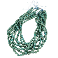 Turquoise Gemstone Barrel Beads
