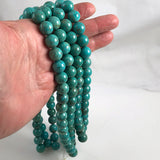 Turquoise Blue Round Beads 12mm