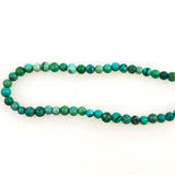 Natural Turquoise Round Beads 2mm Micro