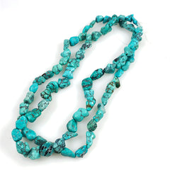 Turquoise Polished Nugget Beads 12 x 8mm