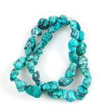 Vintage turquoise nugget beads