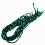 Natural Turquoise Round Beads 4mm American