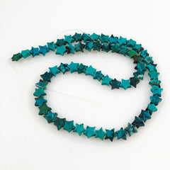 Natural Turquoise Star Beads 8mm American