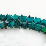 Natural Turquoise Star Beads