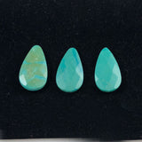 Faceted Turquoise Pendants