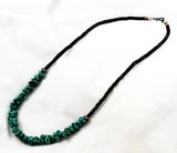 Seafoam Turquoise Nugget & Heishe Necklace