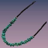 Old Pawn Seafoam Turquoise Nugget & Heishi Necklace