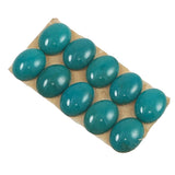 Turquoise Oval Gemstone Cabochons 9 x 7mm