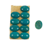 Turquoise Oval Gemstone Cabochons 9 x 7mm