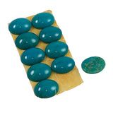 Turquoise Oval Gemstone Cabochons 9 x 7mm