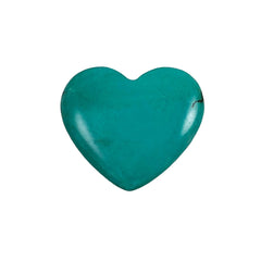 Turquoise Heart Gemstone Cabochons