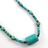 Turquoise & Sterling Native American Necklace