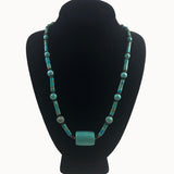 Turquoise & Sterling Native American Necklace