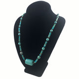 Turquoise & Sterling Native American Necklace