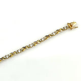 Gold Vermeil CZ Bracelet