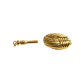 Gold Vermeil Locking Slide Clasp 