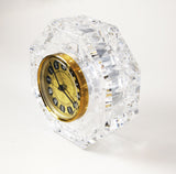 Waterford Crystal Lismore Mantle or Desk Clock