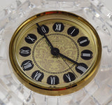 Face of Waterford Crystal Lismore Mantle or Desk Clock